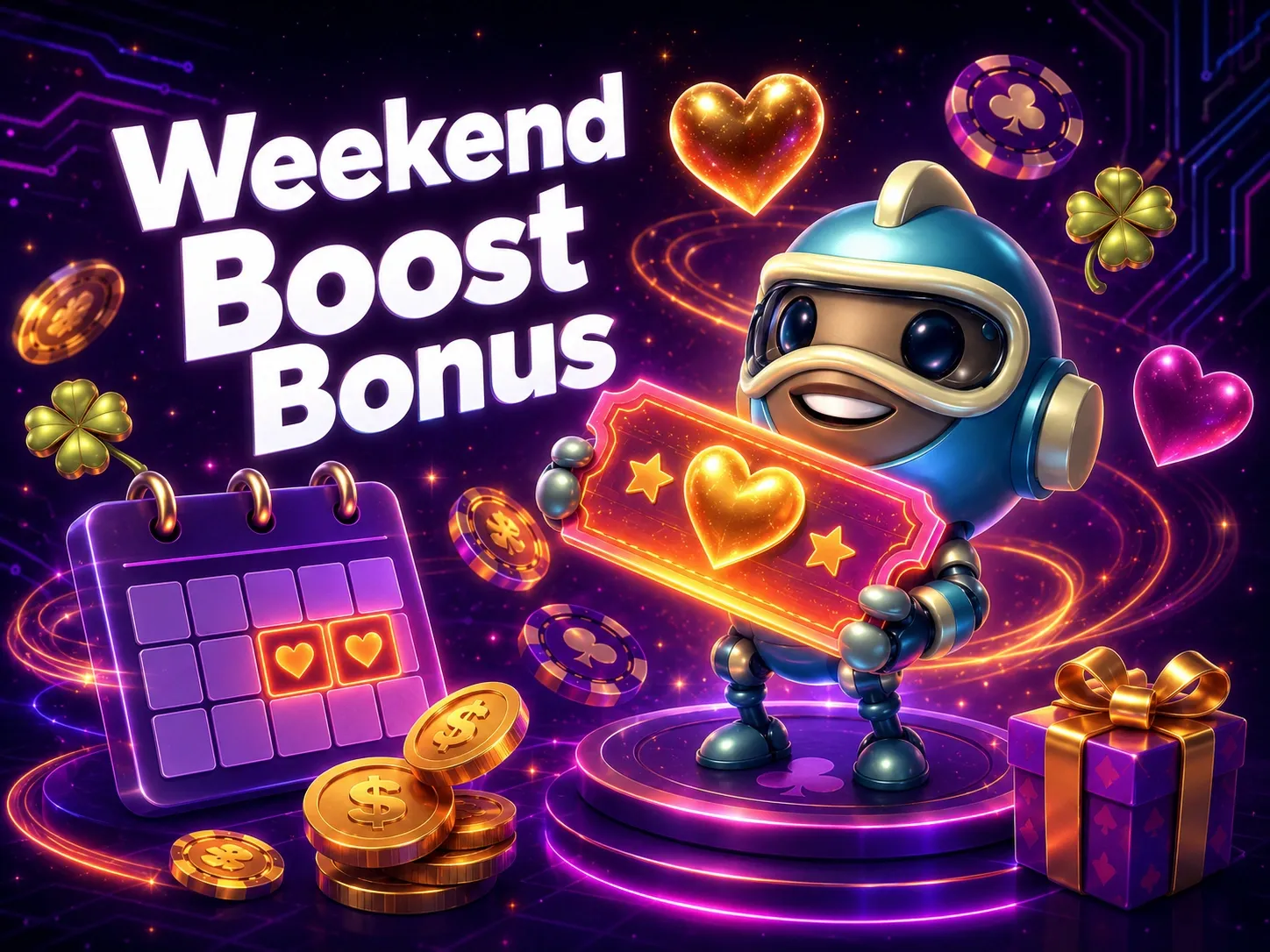 Weekend boost bonus